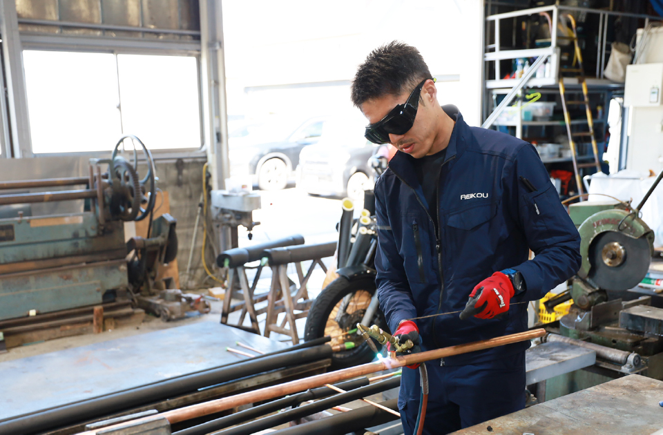 食文化を守る仕事に就きたいと思い入社しました。