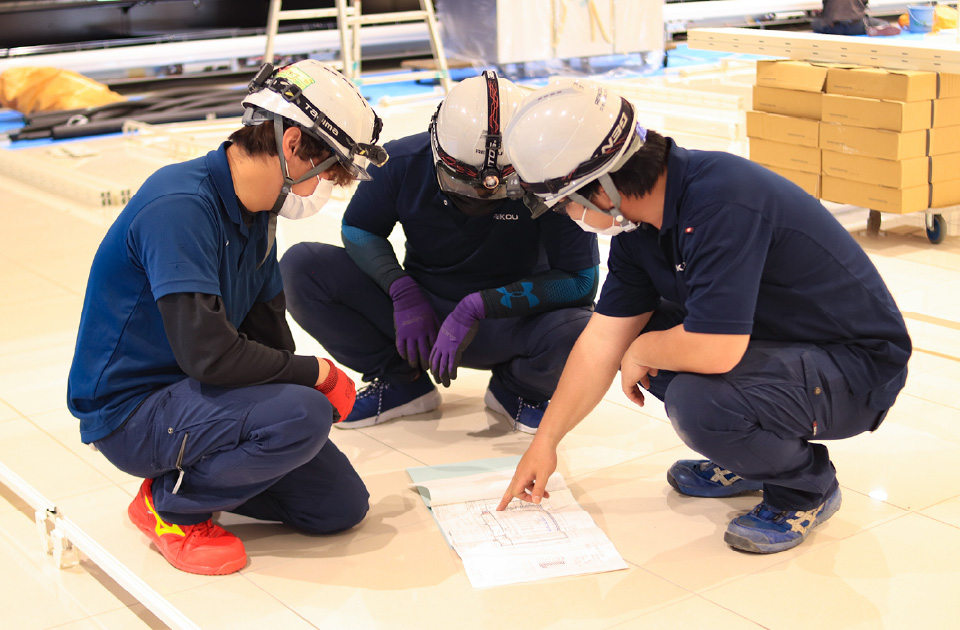 先輩、後輩の仲が良く、チームワークが良い会社だと思います。